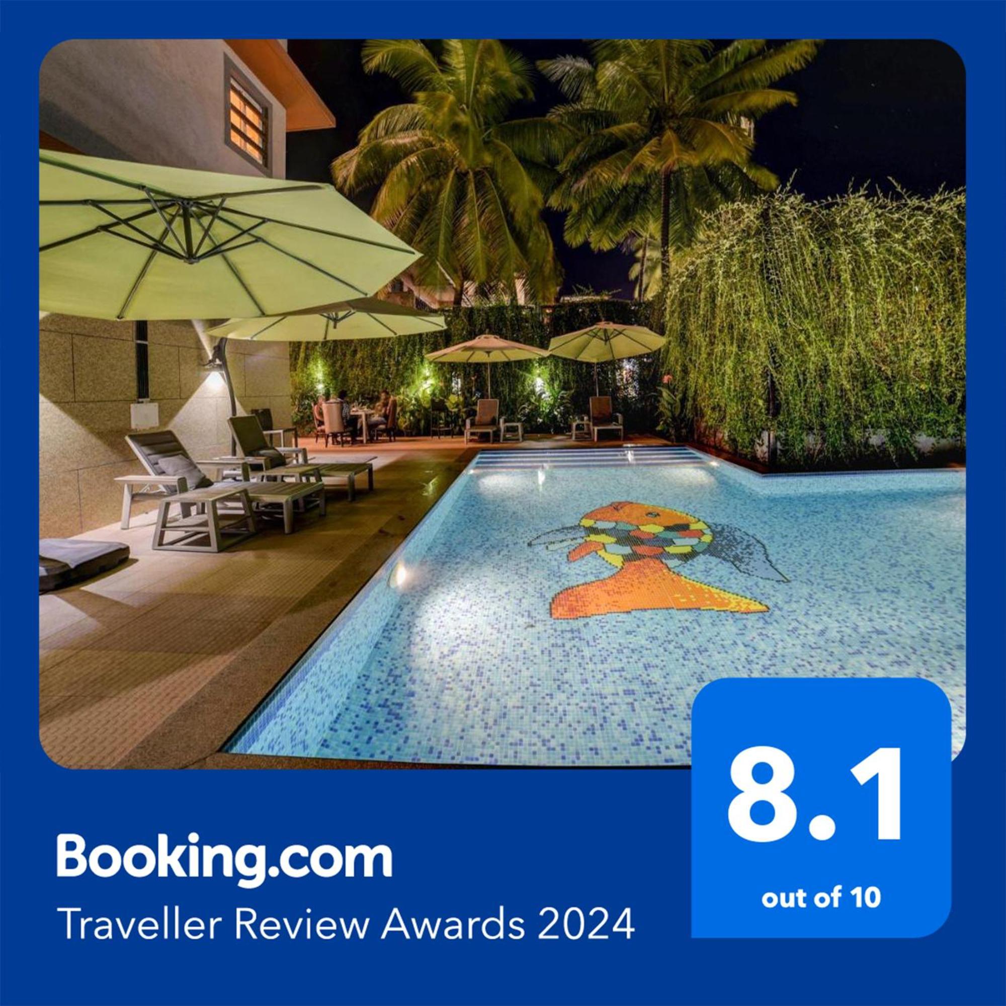 Fabhotel Prime Sarala Crown With Pool - Nr Calangute Beach Εξωτερικό φωτογραφία